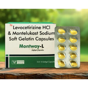 Levocetirizlne Hcl and Montelukast Sodium Softgel Capsules