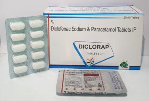 DICLORAP | Diclofenac Sodium 50mg+Paracetamol 325mg Tablets