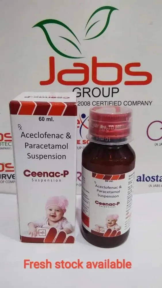 Top 10 Aceclofenac + Paracetamol Suspension Brands in India